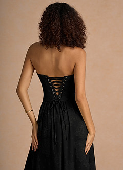 Isaura Black Maxi Dress image6