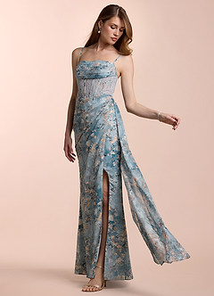 Kiara Powder Blue Maxi Dress image6