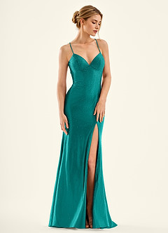 Twinkle Peacock Mermaid Prom Dress image4