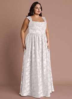 Hazel Cream Pleated Maxi Dress image4