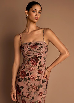 Yseult Mauve Multi Maxi Dress image5