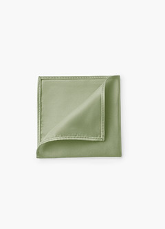 front Boy's Stretch Satin Pocket Square