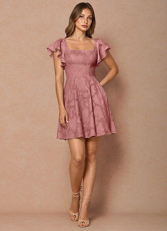 Anna Light Pink Mini Dress image6