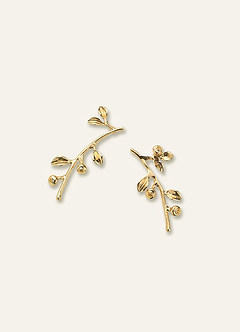 front Olive Branch Earrings
