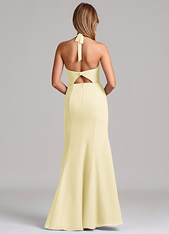 Azazie Emeria Suknie dla druhen Syrena Dekolt w kształcie serca Szyfon Do ziemi Sukienka image2