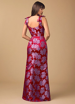 Jenny Crimson Lilac Maxi Dress image2