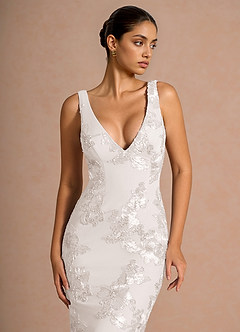 Ivellea Cloud White Maxi Dress image4