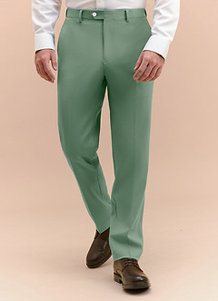 front James Matcha Pantalones de vestir