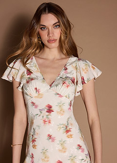 Zaria Cream Multi Maxi Dress image5