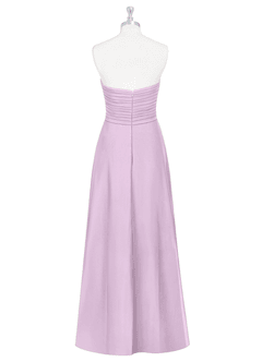 Azazie Arabella Allure Robes de demoiselle d'honneur Robe Trapèze Convertible en Mousseline de soie Encolure en Forme de Cœur Frostiges Flieder image17