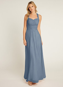 Azazie Claudia Final Sale Twilight A-Line Sweetheart Neckline Chiffon Dress image1