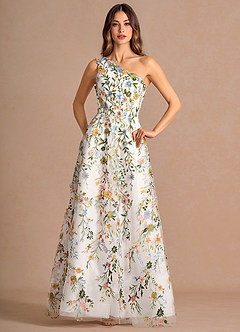 Maxi jurk Maribel Wit image3