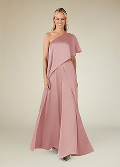 Azazie Hagretta 신부의 어머니 드레스 점프수트/팬츠수트 스트레치 새틴 image1