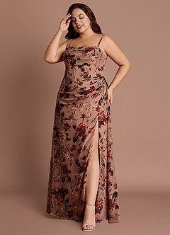 Aurra Mauve Multi Maxi Dress image13