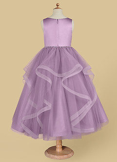 Azazie Sofia Flower Girl Dresses Wisteria A-Line Beaded Tulle Dress image6