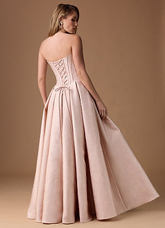 Symone Oyster Pink Gown image2
