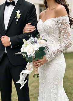 front Bouquet de la mariée et des demoiselles d'honneur