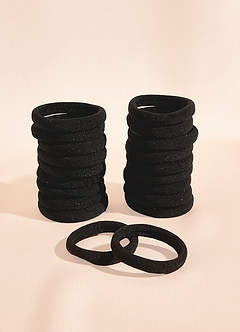 front 60 PCS Soft Seamless Scrunchie Set