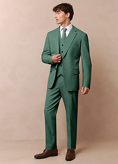 front James Eucalyptus Structured Stretch Dress Pants