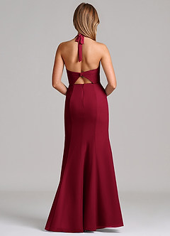 Azazie Emeria Suknie dla druhen Syrena Dekolt w kształcie serca Szyfon Do ziemi Sukienka image2