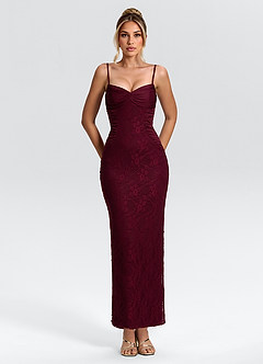 Sorra Dark Plum Midi Dress image6