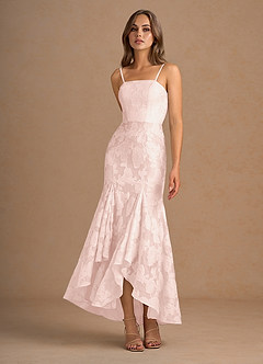 Avina Light Pink Maxi Dress image5