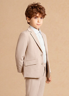 front Theo Bronceado Chaqueta de niño