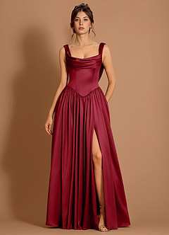 Colette Merlot Maxi Dress image4