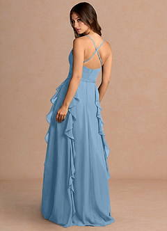 Robe Maxi Acier Bleuté Alouette image2