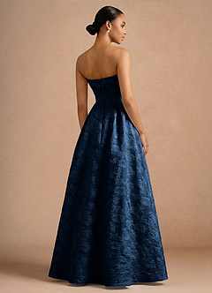 Clementine Dark Navy Maxi Dress image2