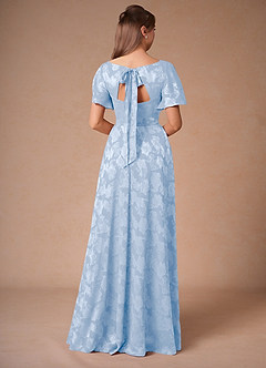 Sasha Powder Blue A-Line Maxi Dress image2