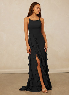 Christian Siriano Bridal for Azazie 1006 Bridesmaid Dresses Ruffle Chiffon Mermaid Dress image1