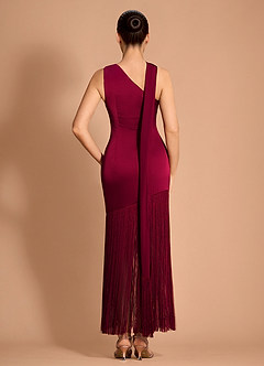 Amelie Merlot Vestido largo image2