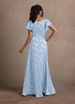 Taleen Powder Blue Maxi Dress image3