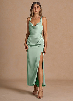 Vestido Pistacho Largo Eulalia image4