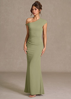 Heliora Bean Green Maxi Dress image4