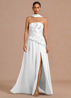 Galatea White Maxi Dress image3