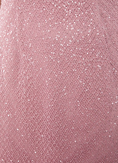 Barbie™ ❤ AZAZIE 4016 Strapless Sequin Netted Maxi Dress image14