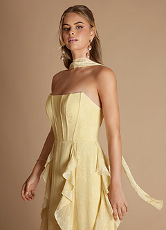 vestido Maxi Creme De Manteiga Alicent image8