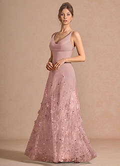 Valora Pink Maxi Dress image3