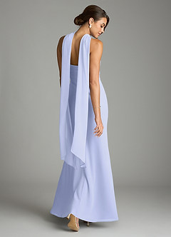 Azazie Saylor Jurken voor bruidsmeisjes Jurk van Chiffon met Zeemeermin Strapless Lavendel image9