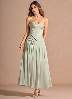 Doralyn Maxi Klänning Ljusgrön image1