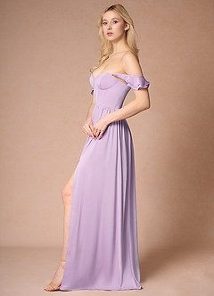 Ginevra Frosted Lilac Corset Dress image6