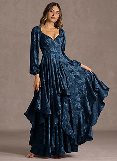 Milena Navy Maxi Dress image4
