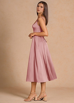 Abito Midi Rosa Chiaro Nolia image6