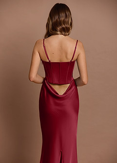 Lirielle  Maxi Klänning Merlot image6