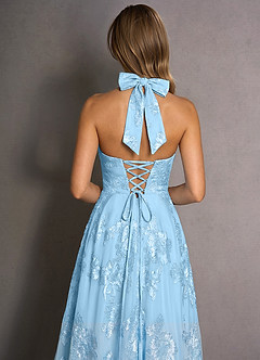Abito Maxi Cielo Blu Isabeau image6