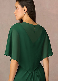 front Azazie Whilhelmina Chiffon Wrap