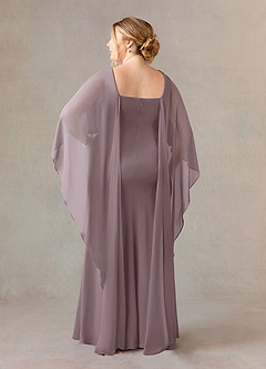 Azazie Dion Mother of the Bride Dresses Dusk Sheath Scoop Stretch Crepe Dress image9