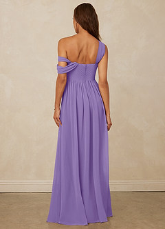 Christian Siriano Bridal for Azazie 1014 Bridesmaid Dresses Tahiti A-Line Off the Shoulder Chiffon Dress image3